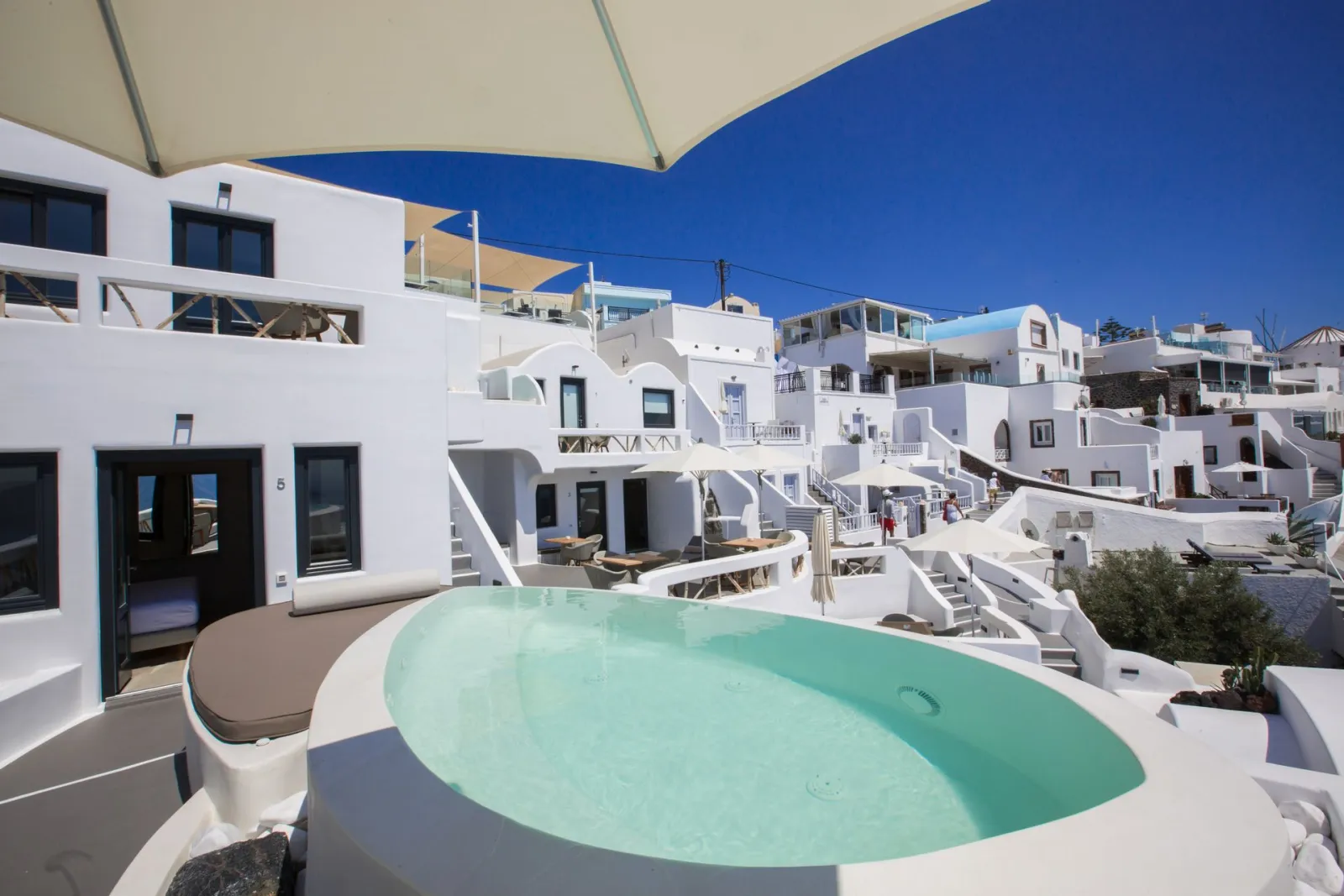 5 Executive Chic Suite Outdoor Jacuzzi Caldera View