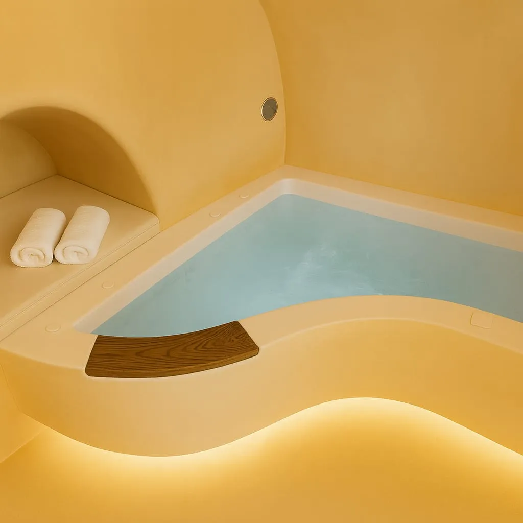 9 Deluxe Cliff Cave Suite (Indoor Massage Pool)