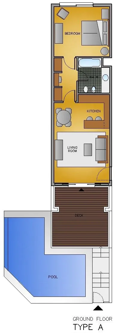 Garden Suite with Shared Pool