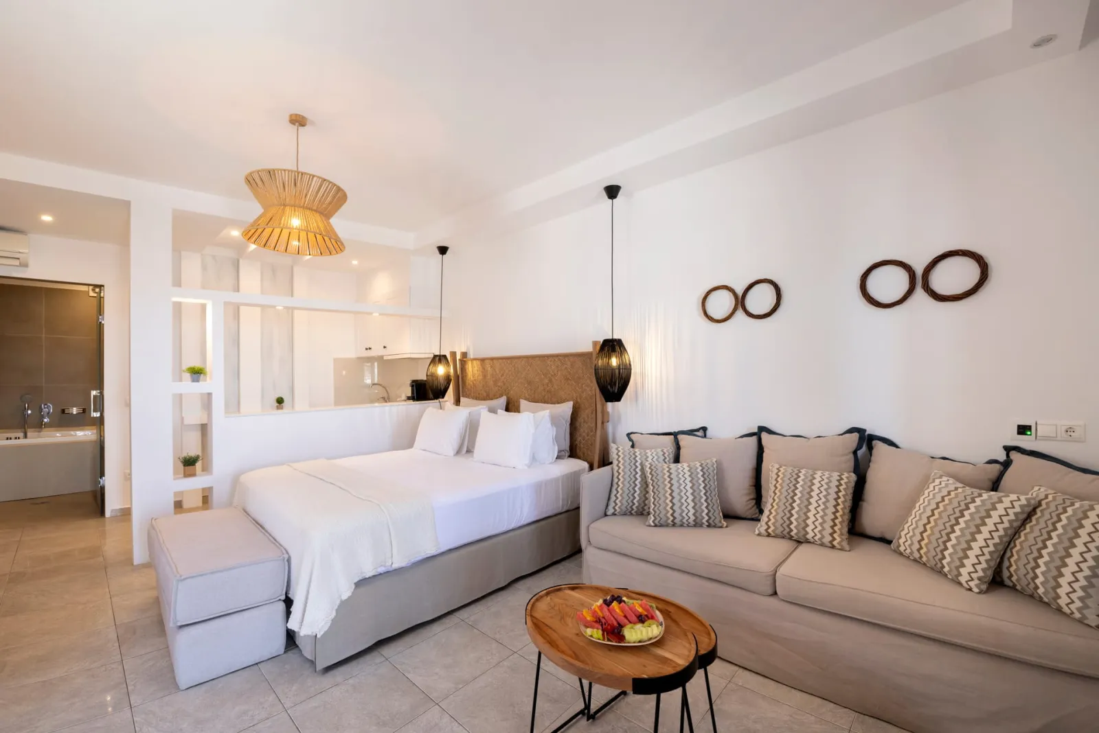 Executive Suite with Private Pool Sea View Private Terrace and Spa Bath