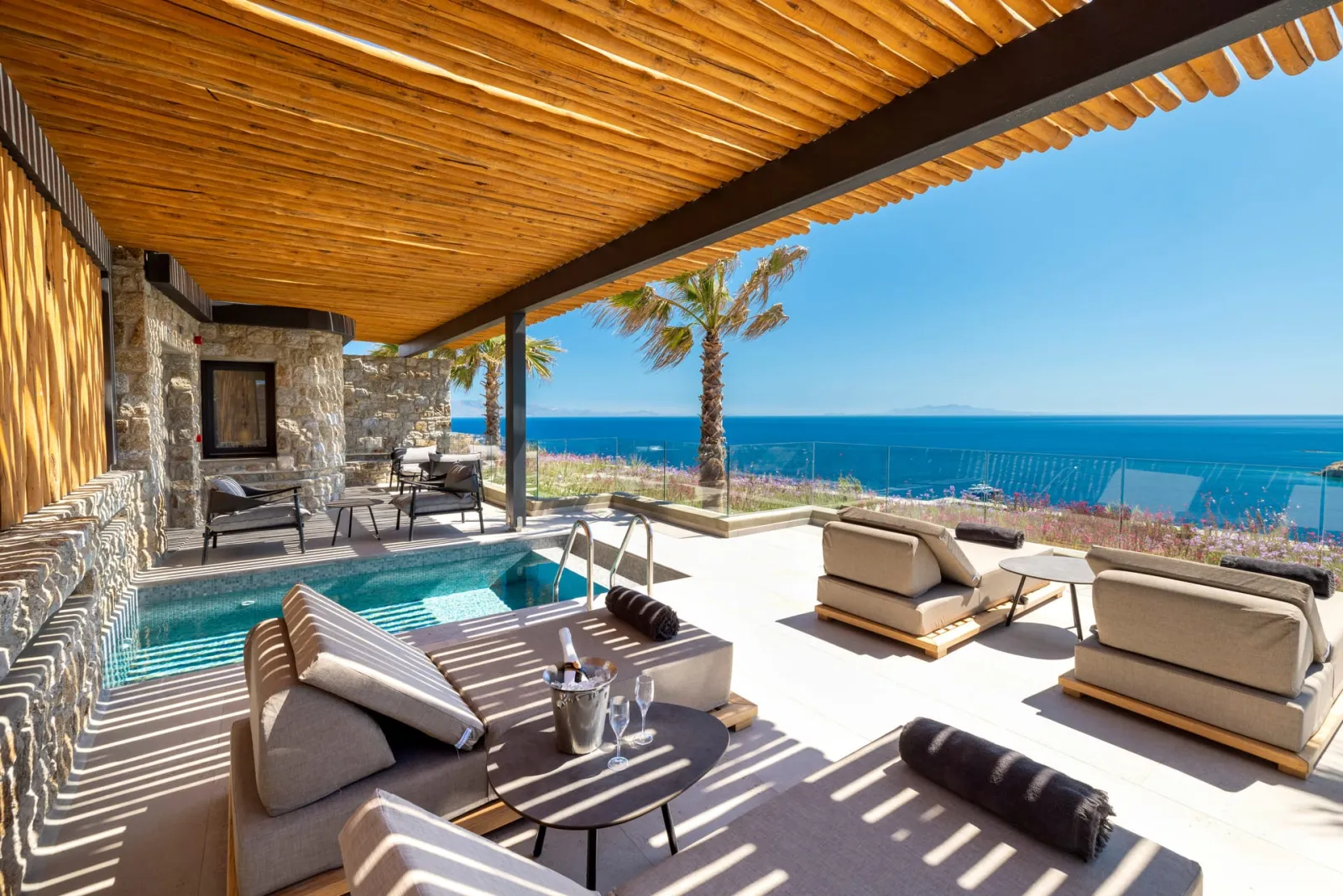 Two Bedroom Maisonette Villa with Private Pool and Panoramic Sea View