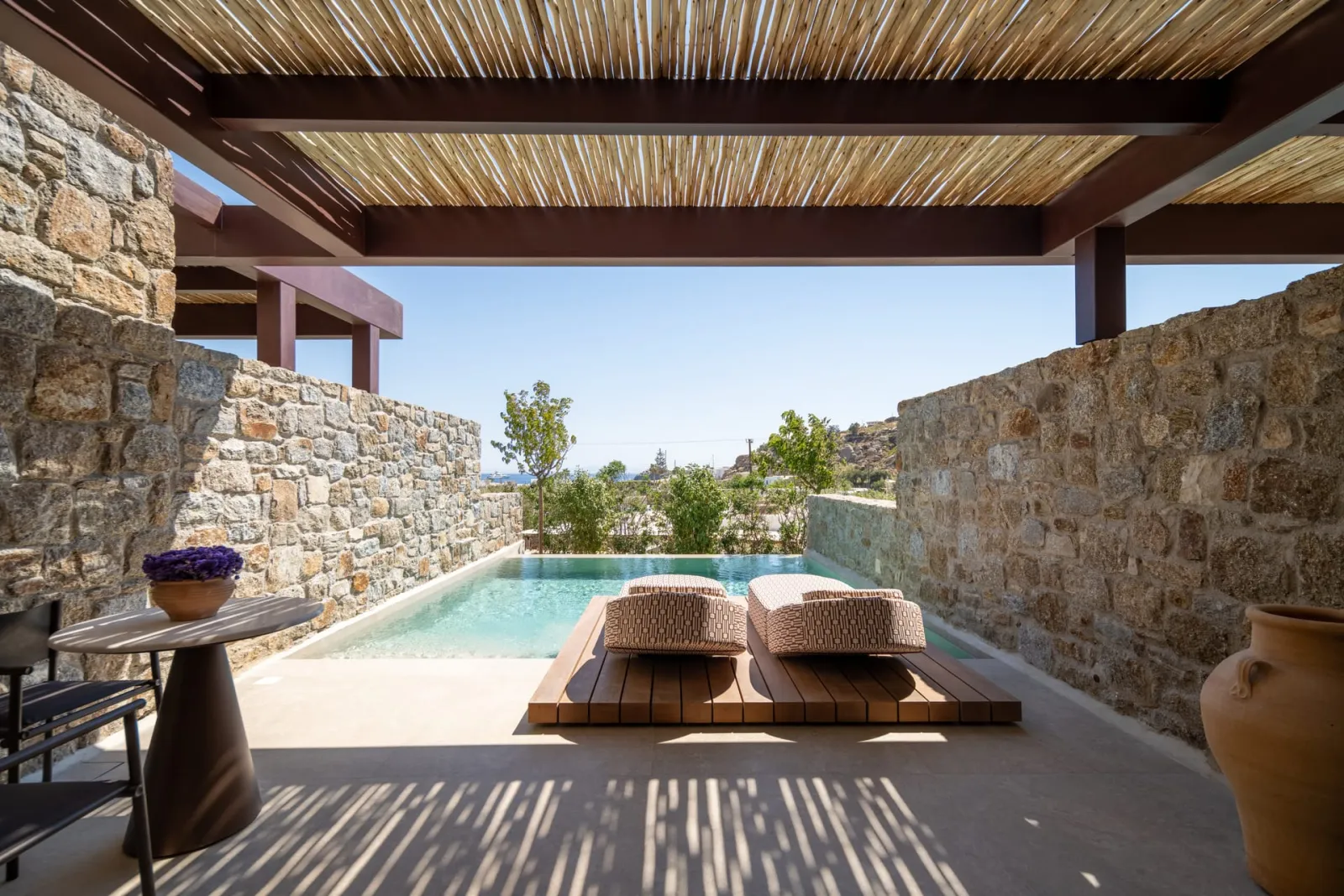 Terra Design Suite With Private Pool and Garden View