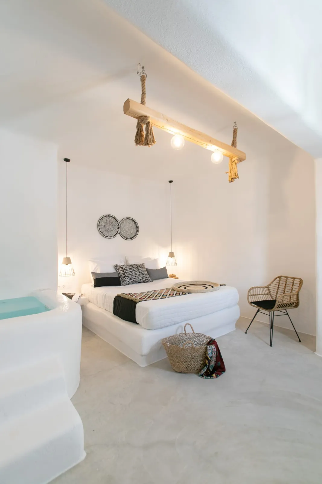 Earthly junior suite with indoor hot tub and garden view