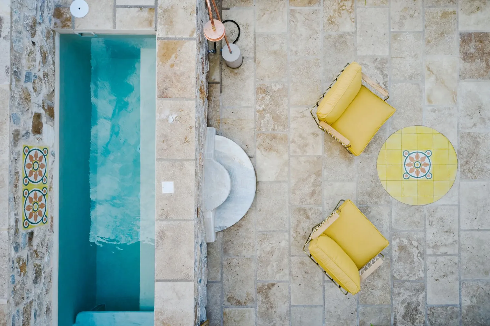 Kapandriti Suite with Private Terrace and Plunge Pool & Free-Standing Bath Tub