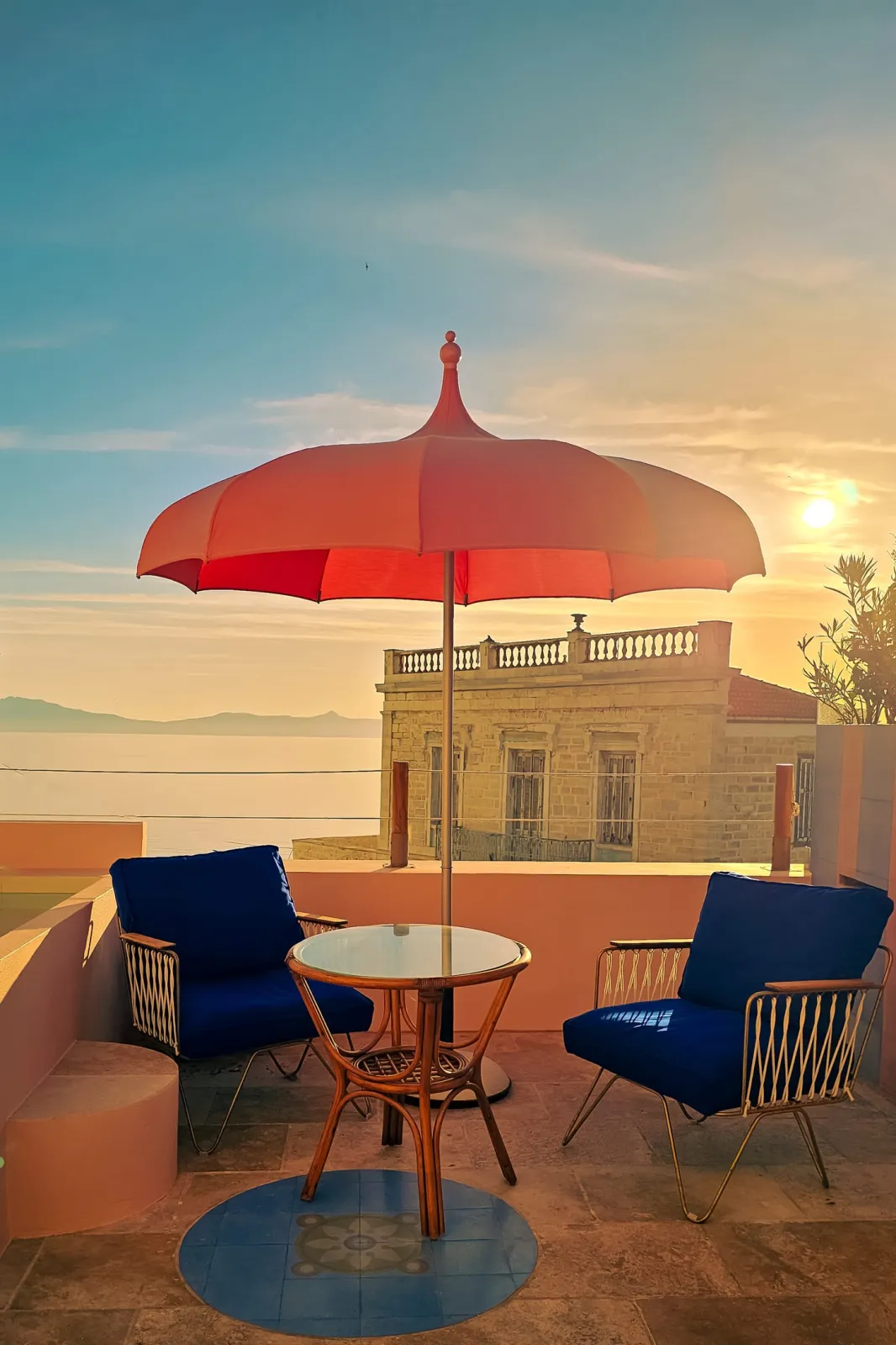 Pteleos Suite with Sea Views and Private Plunge Pool