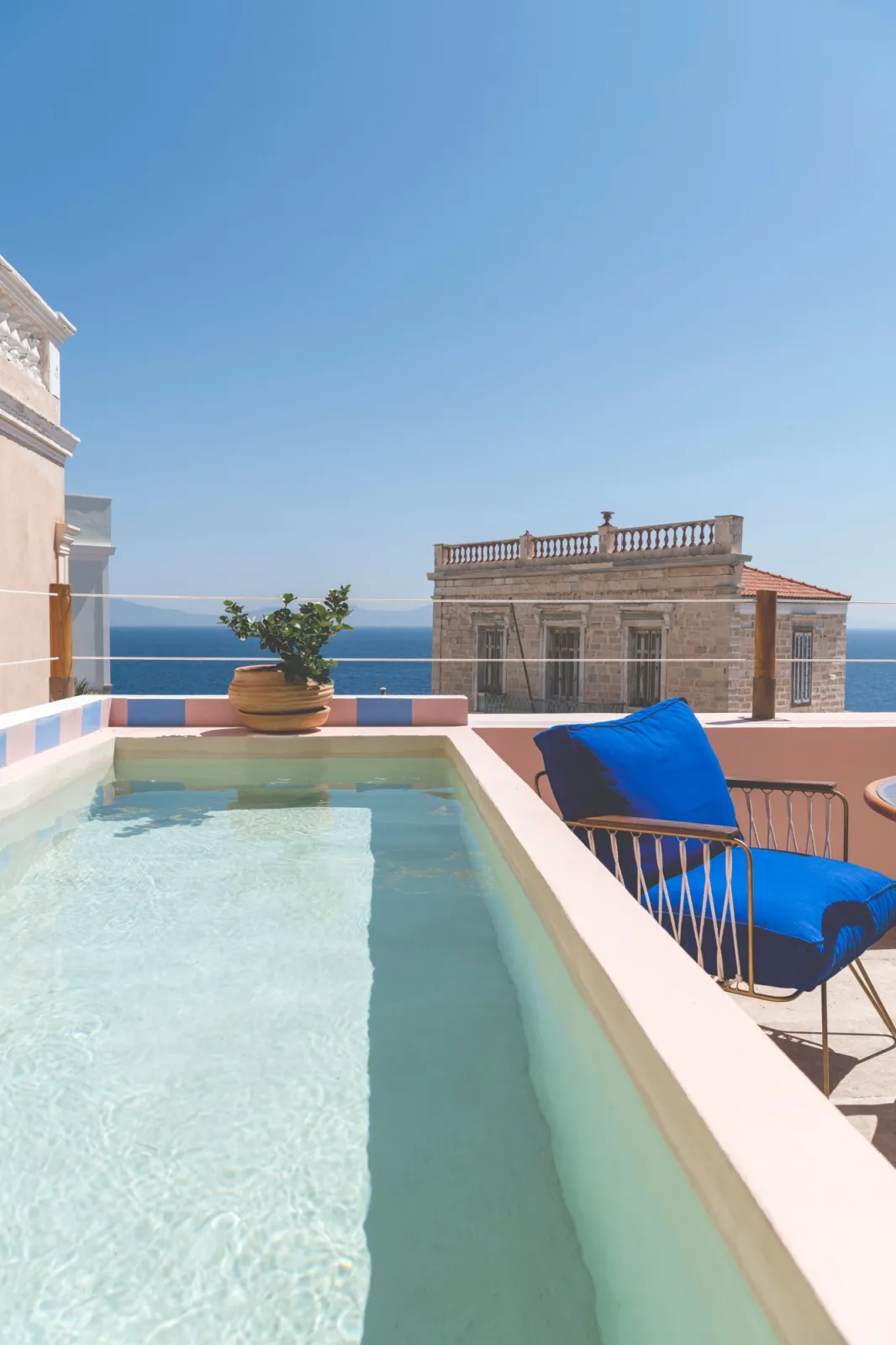 Pteleos Suite with Sea Views and Private Plunge Pool