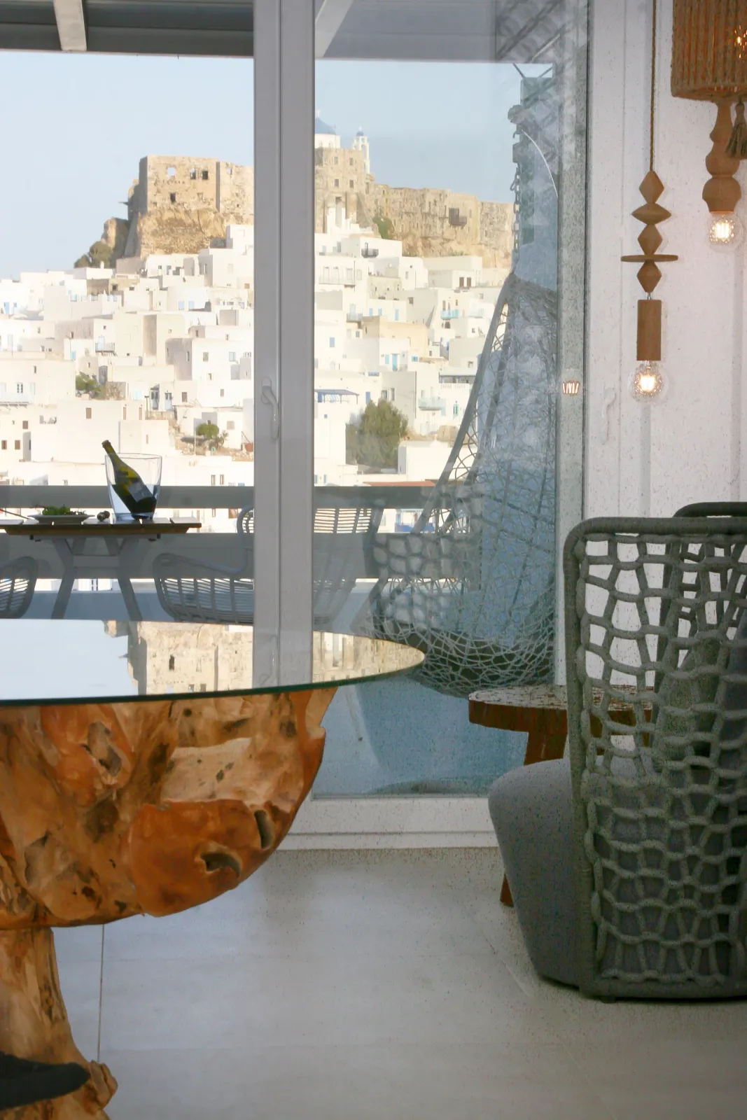 Suite with Indoor Pool Sea & Castle view
