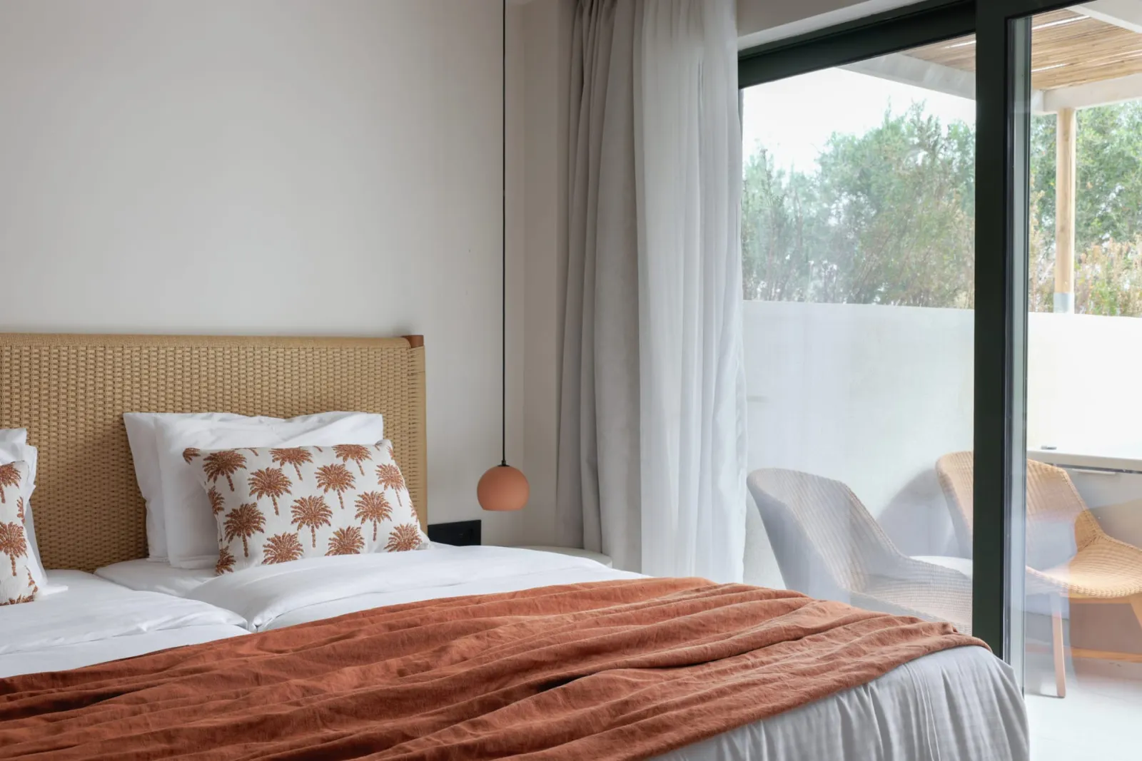 Junior Suite with Open Air Hot Tub and Garden View
