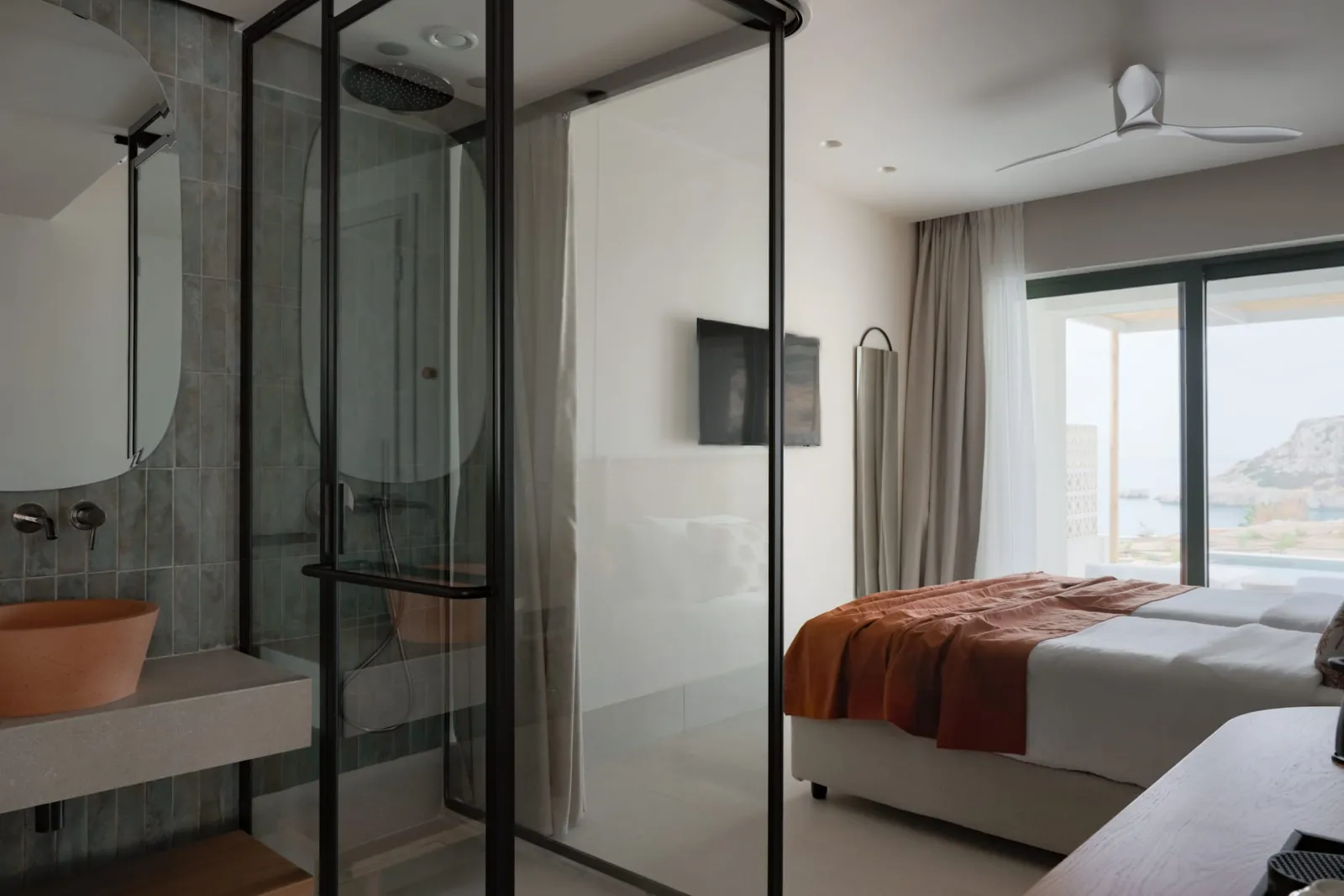 Premium Double Room with Sharing Pool and Sea View
