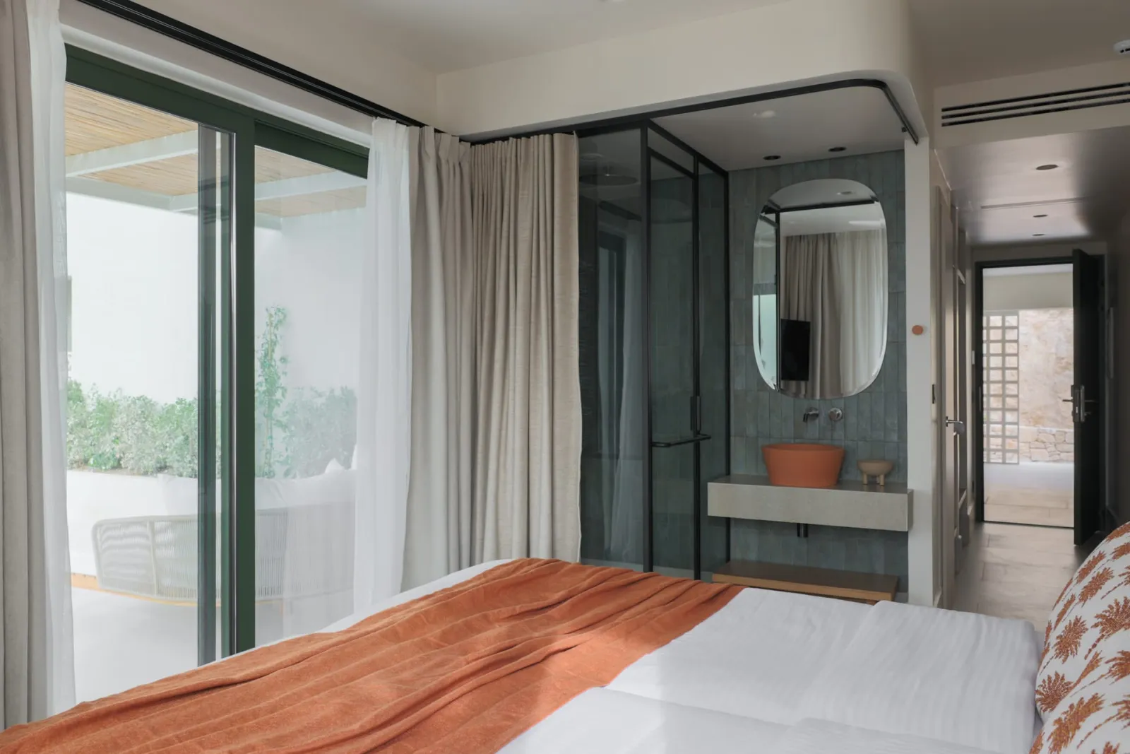 Premium Double Room with Private Pool and Sea View