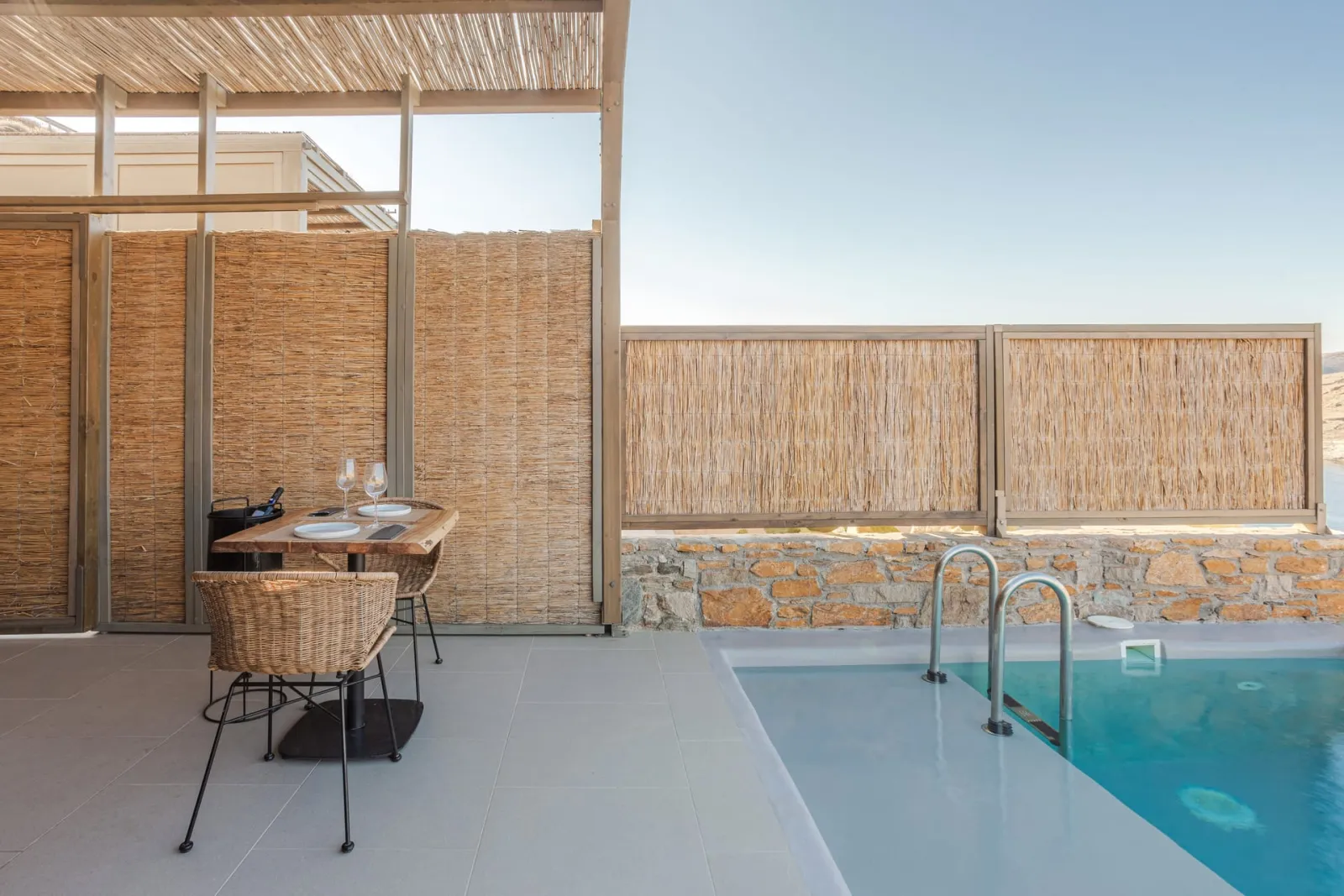 Sunset Double Room Sea View Private Pool