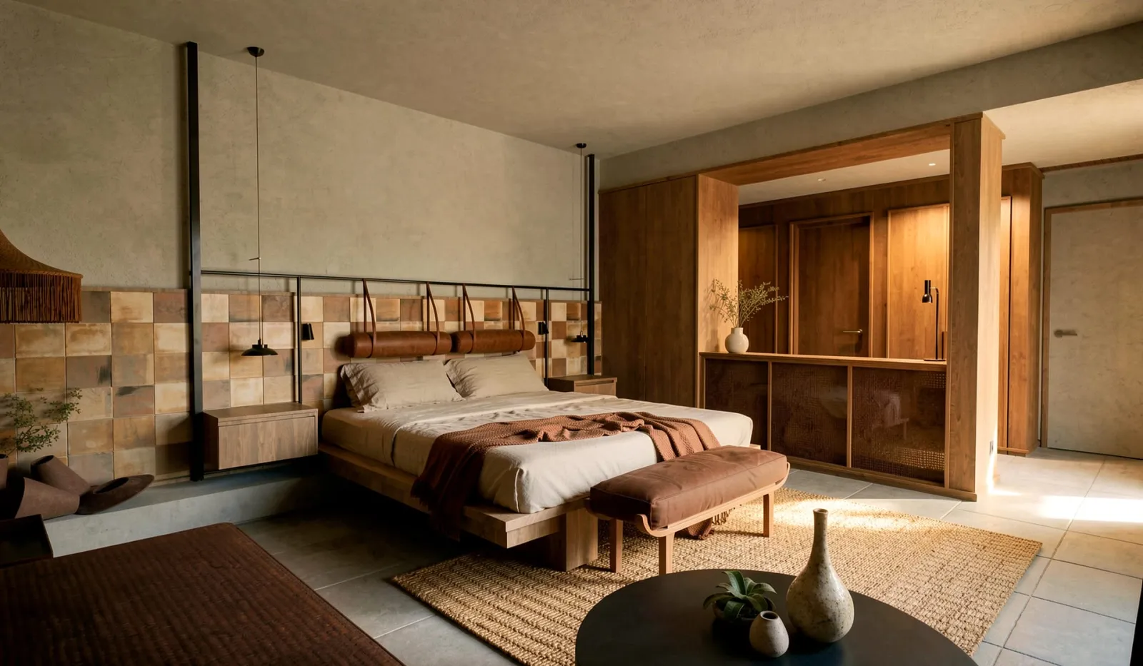 Open Plan suite with Sauna and Private Pool