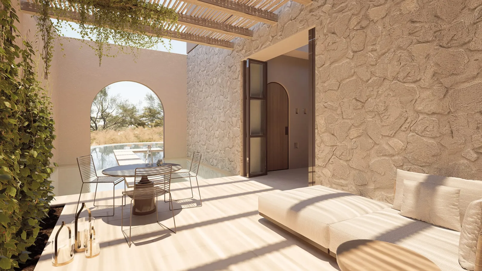 Maisonette with Individual Pool