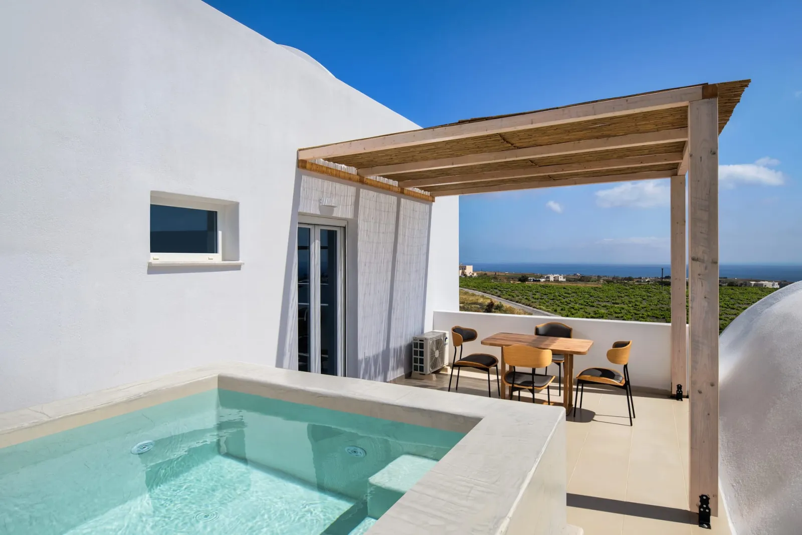 Aelia Suite Sea View with Hot Tub
