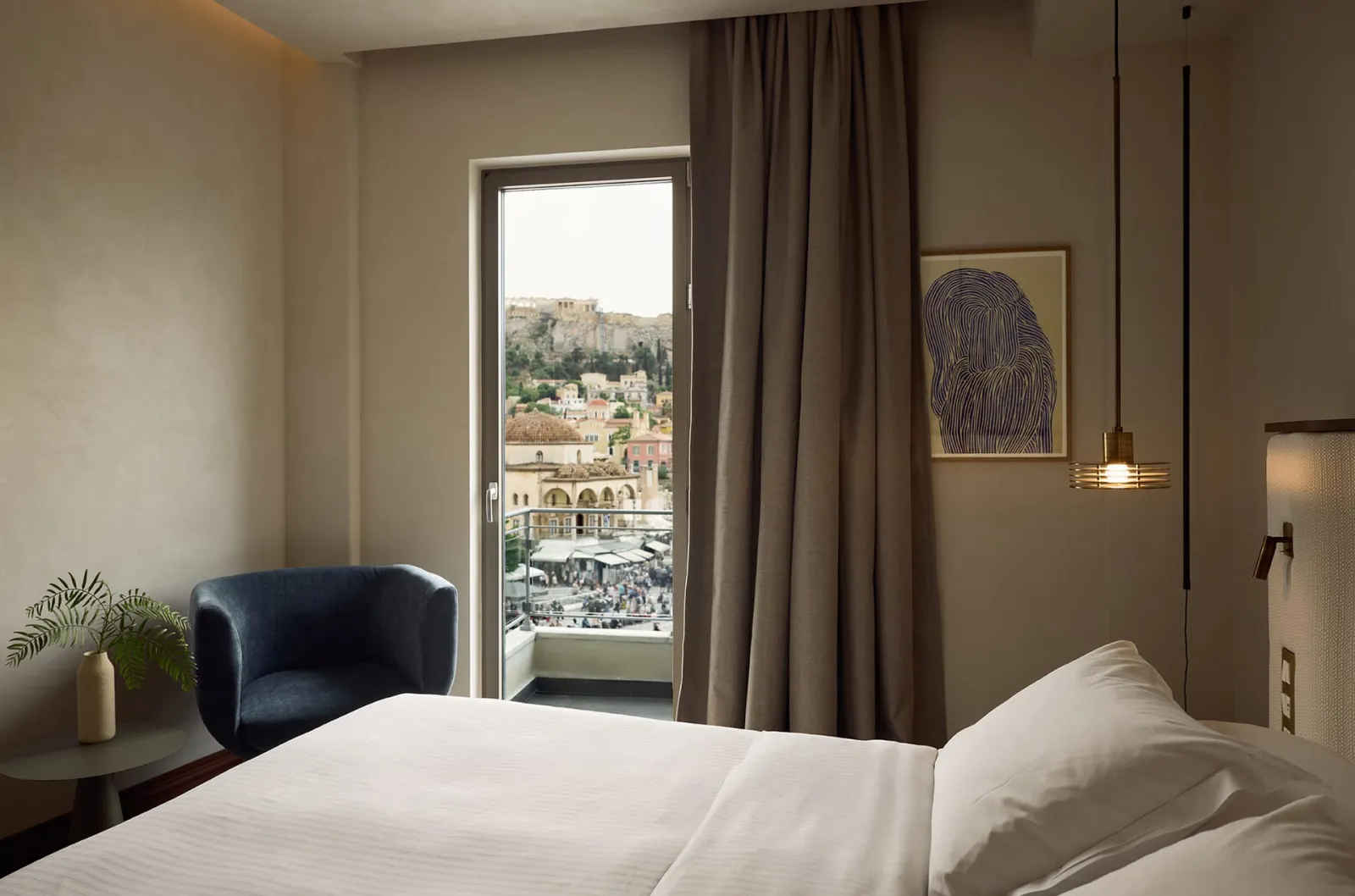 Deluxe Double Room with Acropolis View 