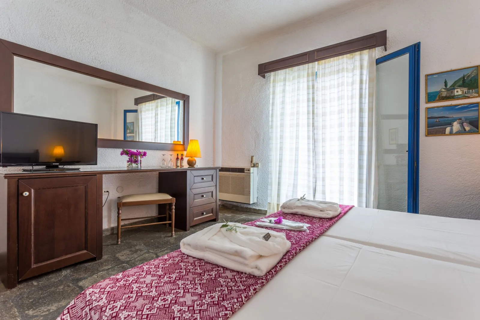 Garden View Double with twin beds