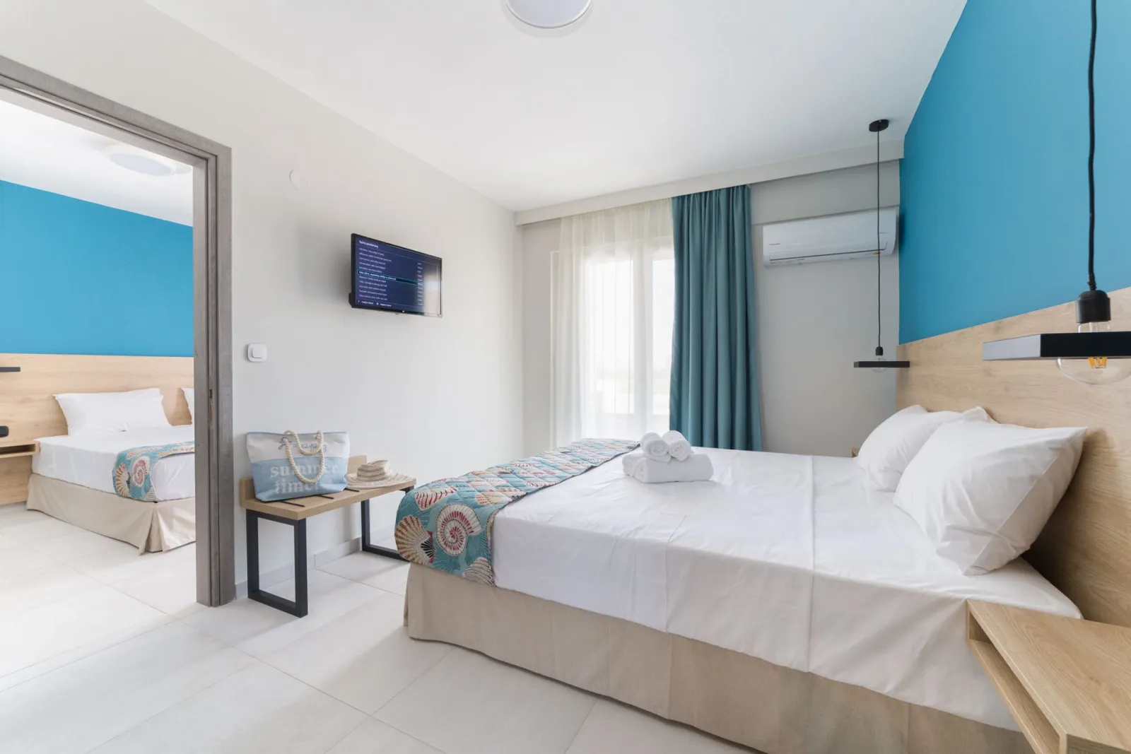 Two Bedroom Family Suite with Garden View