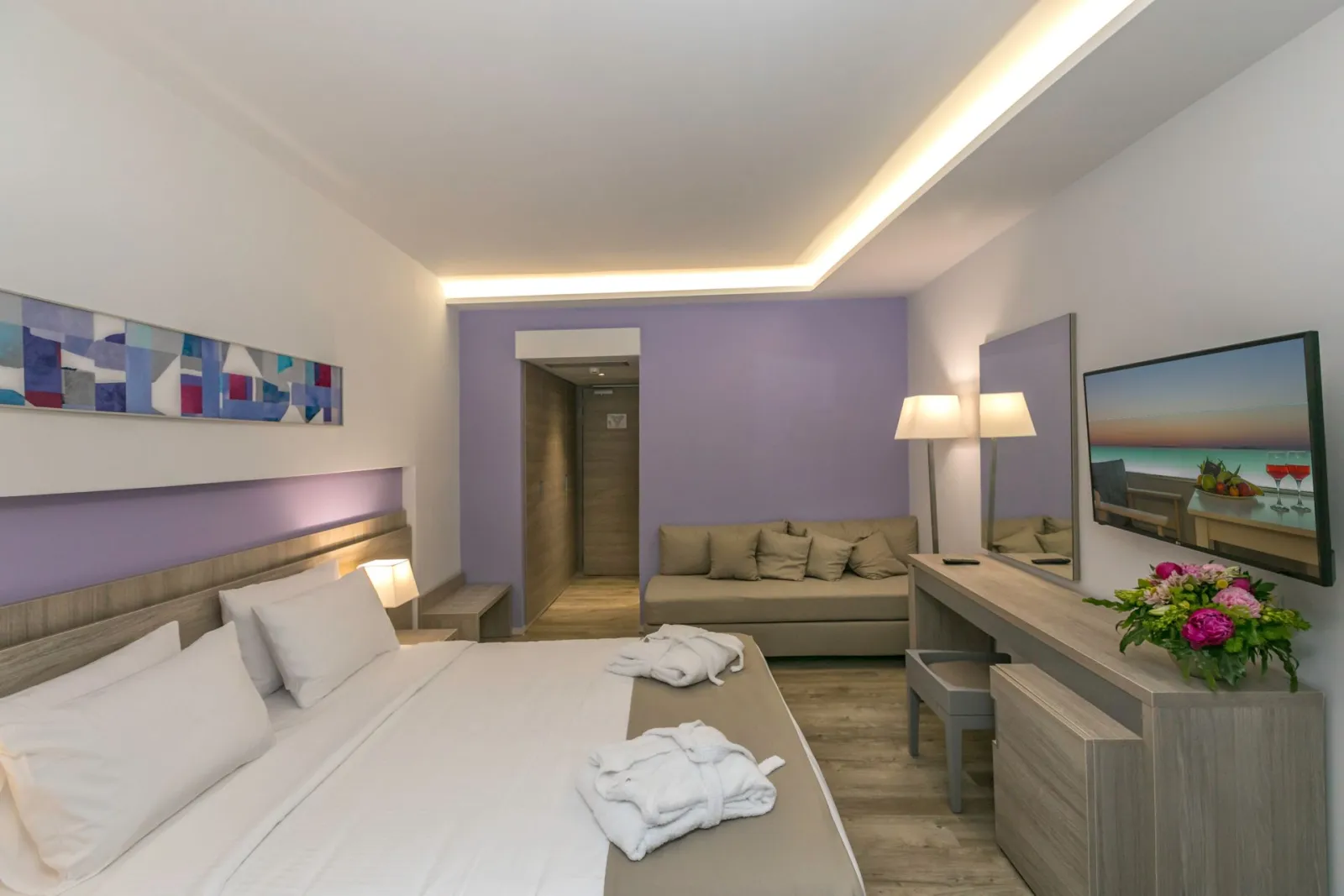 Twin Room with Inland View