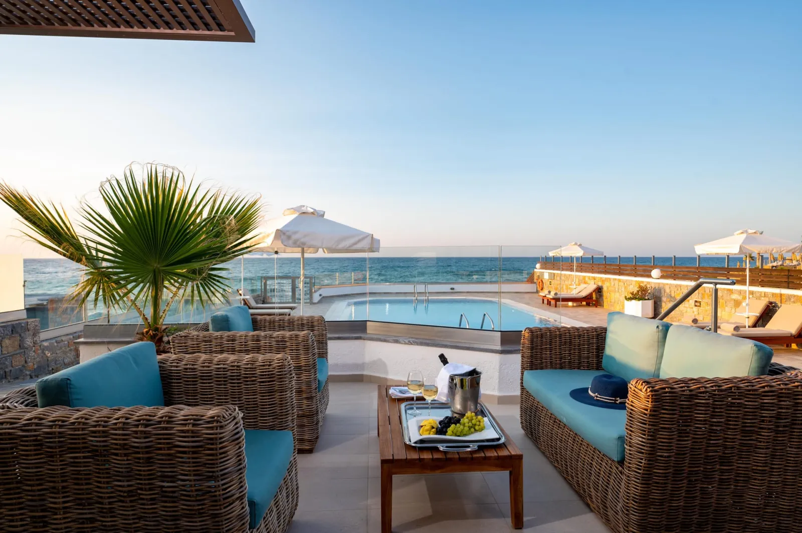 Dream Villa Athena-2 bedrooms Beach Front with private pool