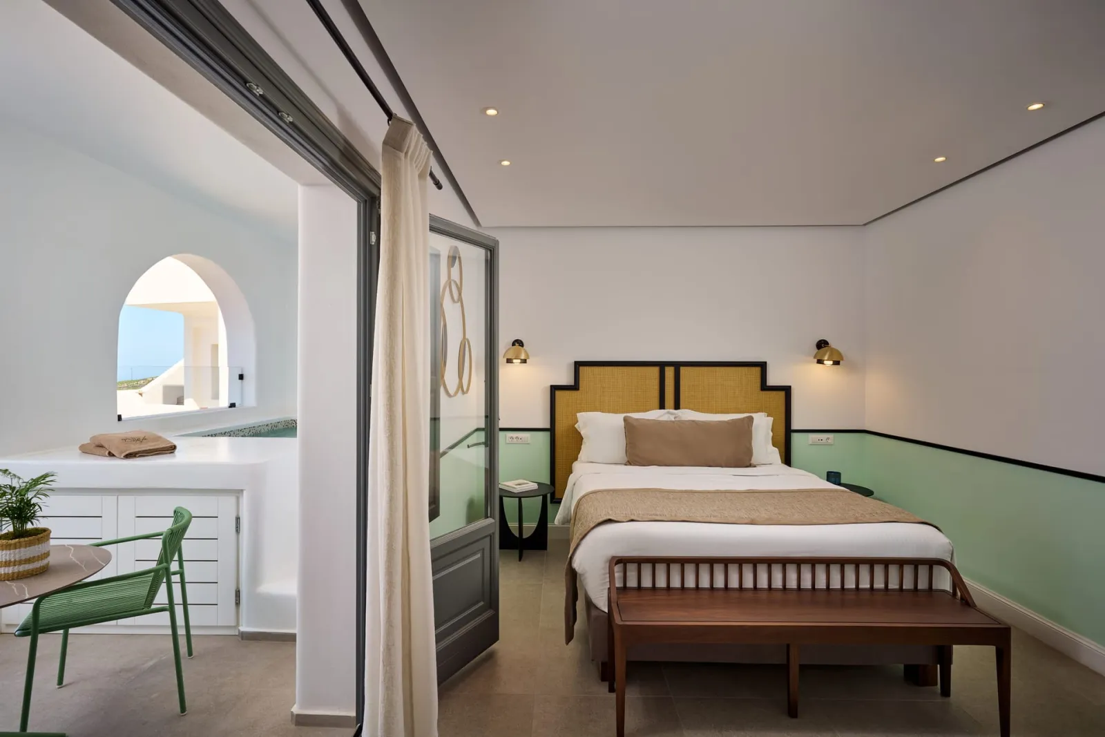 Junior Suite with Hot Tub & Pool View