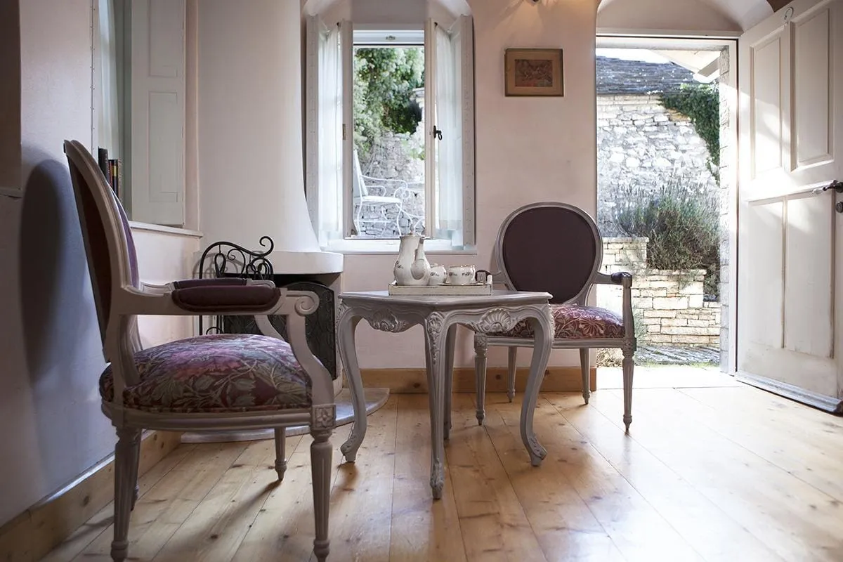 Two bedrooms stone building