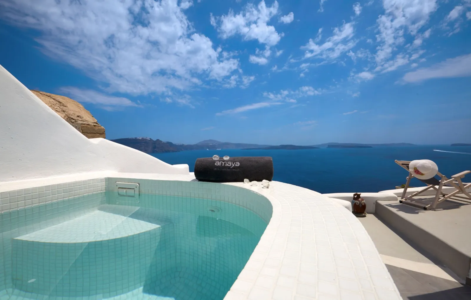 Amaya Castro Villa | Caldera View-Outdoor Hot Tub