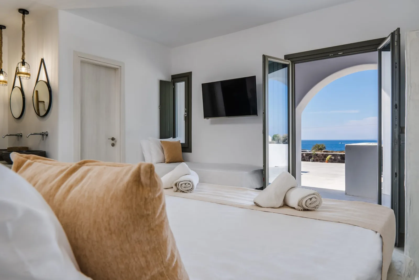 Signature Amethyst Suite with Outdoor Jetted Tub & Sea View