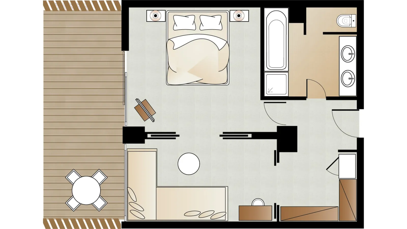 Luxury Family room sea view