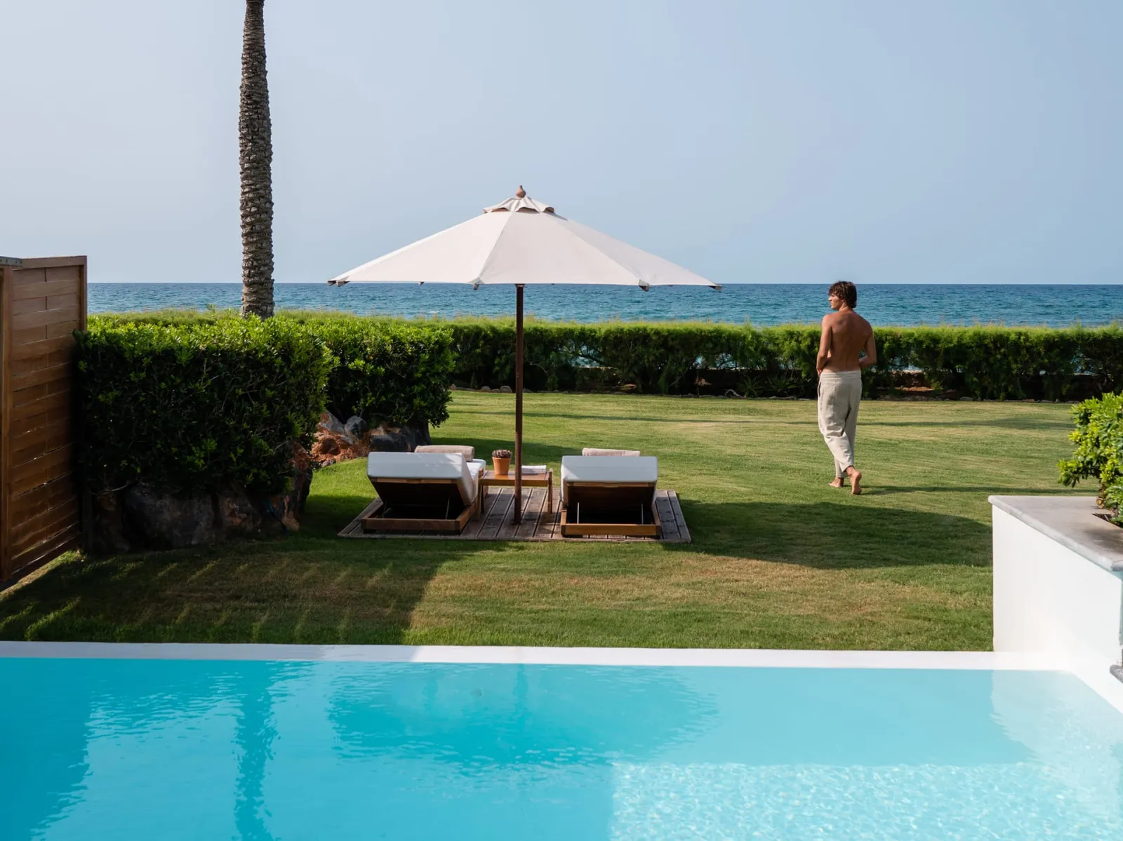 Junior villa waterfront with private pool (one bedroom)