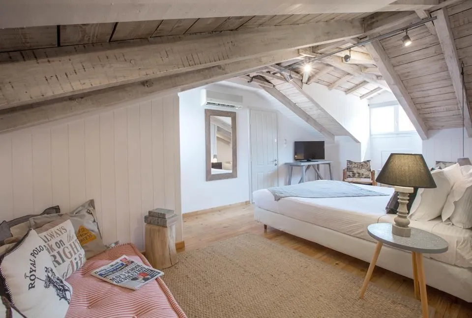 Deluxe Loft with balcony and Partial Sea View in Amymone Building ( 3rd floor )