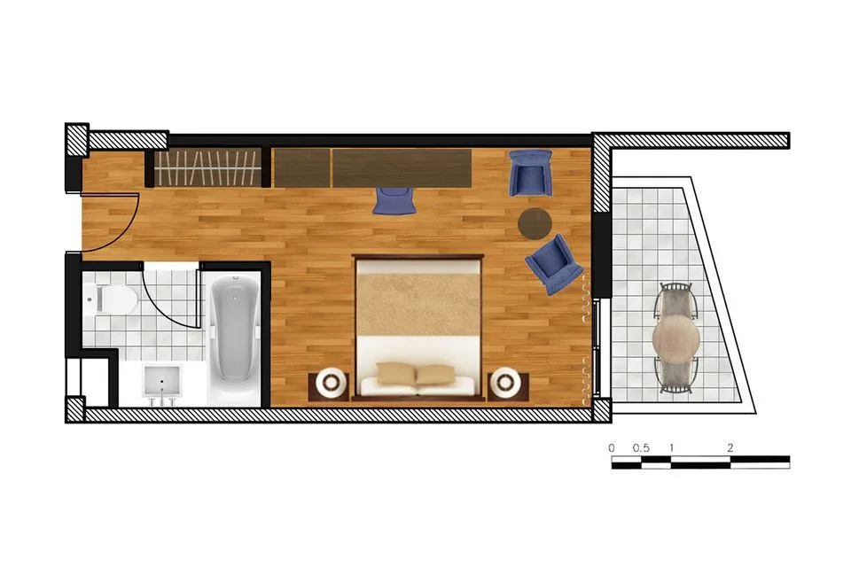 Double Room Mountain View