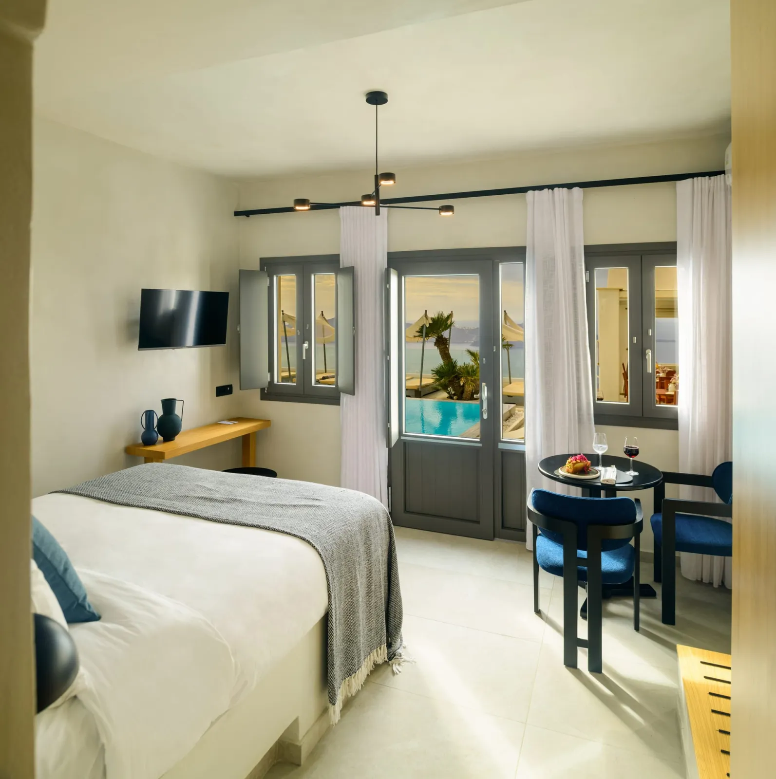 Classic double room by the pool