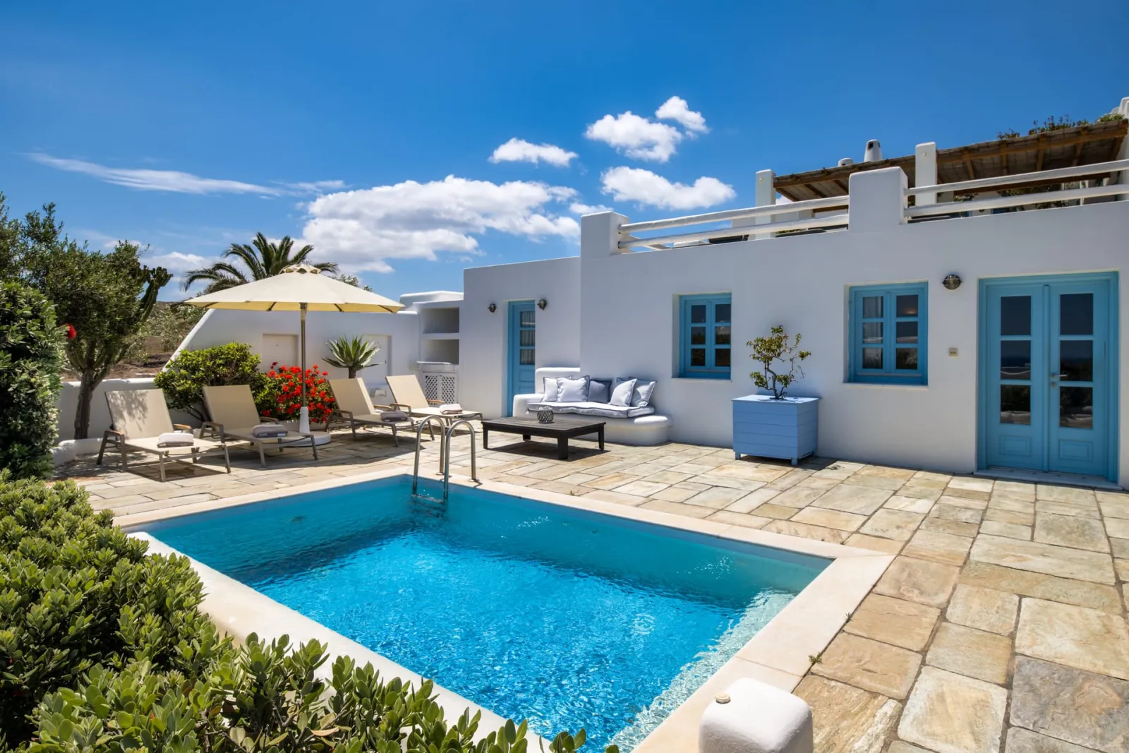 Two Bedroom Suite with private pool & sea view