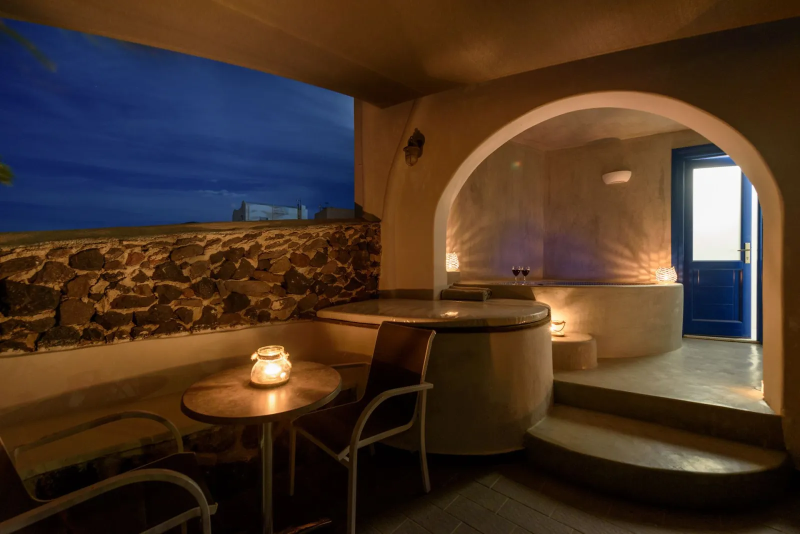 Superior Studio with Hot Tub and Sea View
