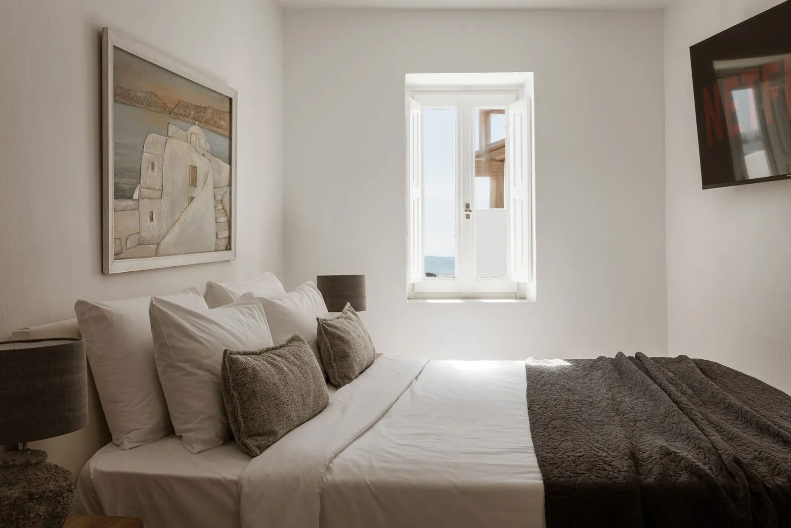 SUPERIOR SUITE - Panoramic Caldera & Volcano Sea View - Private Terrace with Outdoor Tub