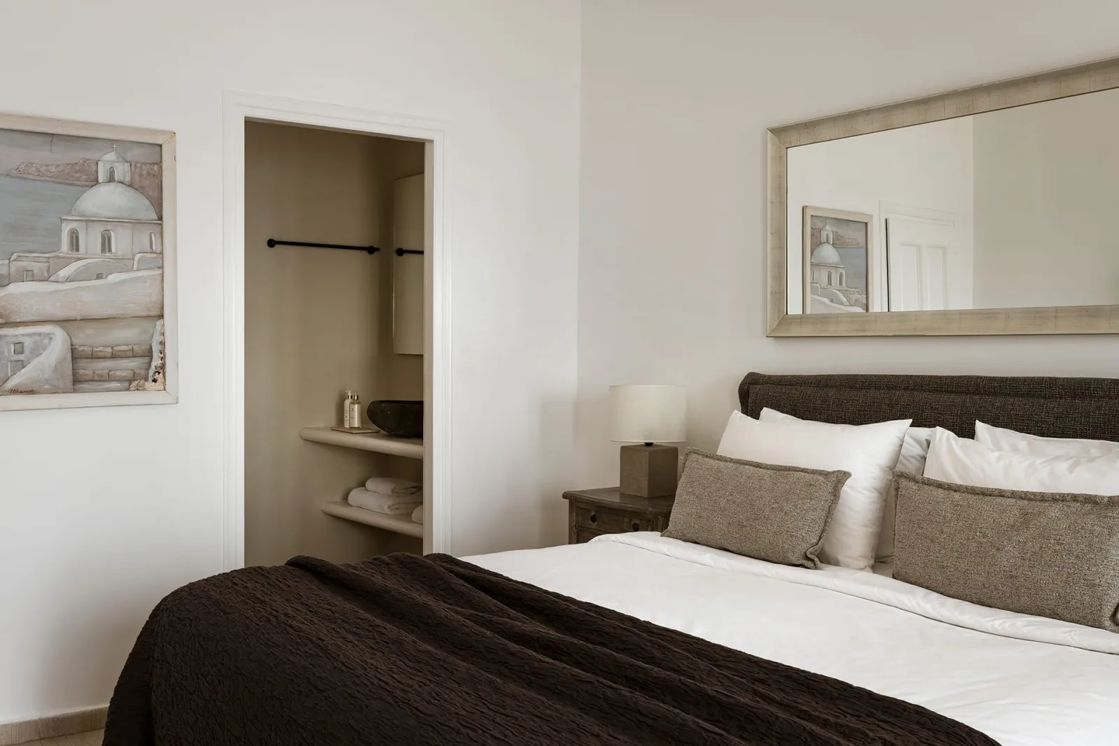 MARE GRAND SUITE - Panoramic Caldera & Volcano Sea View - Private Terrace with Outdoor Plunge Pool