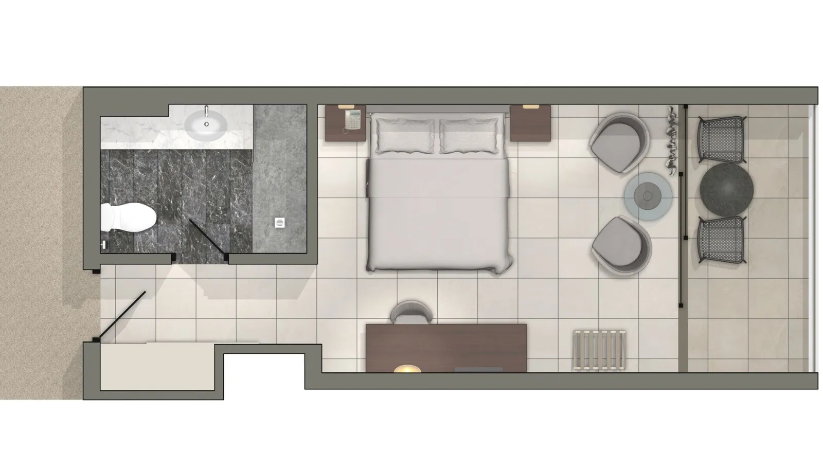 Mythica Superior Room - Sea View