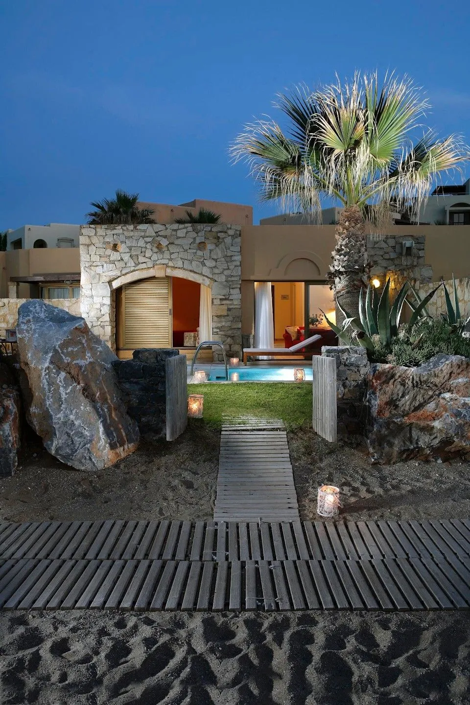 Mythica Two Bedroom Beachfront Villa with Private Pool