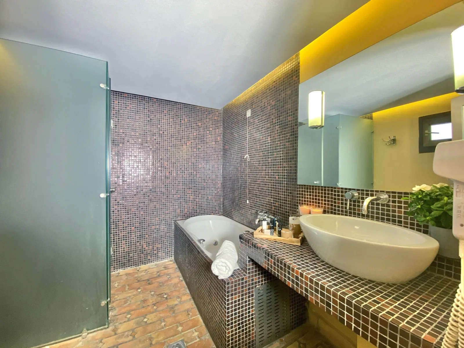Suite with Fireplace