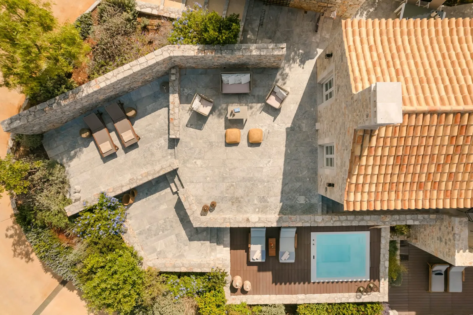 The Villa with outdoor Jacuzzi
