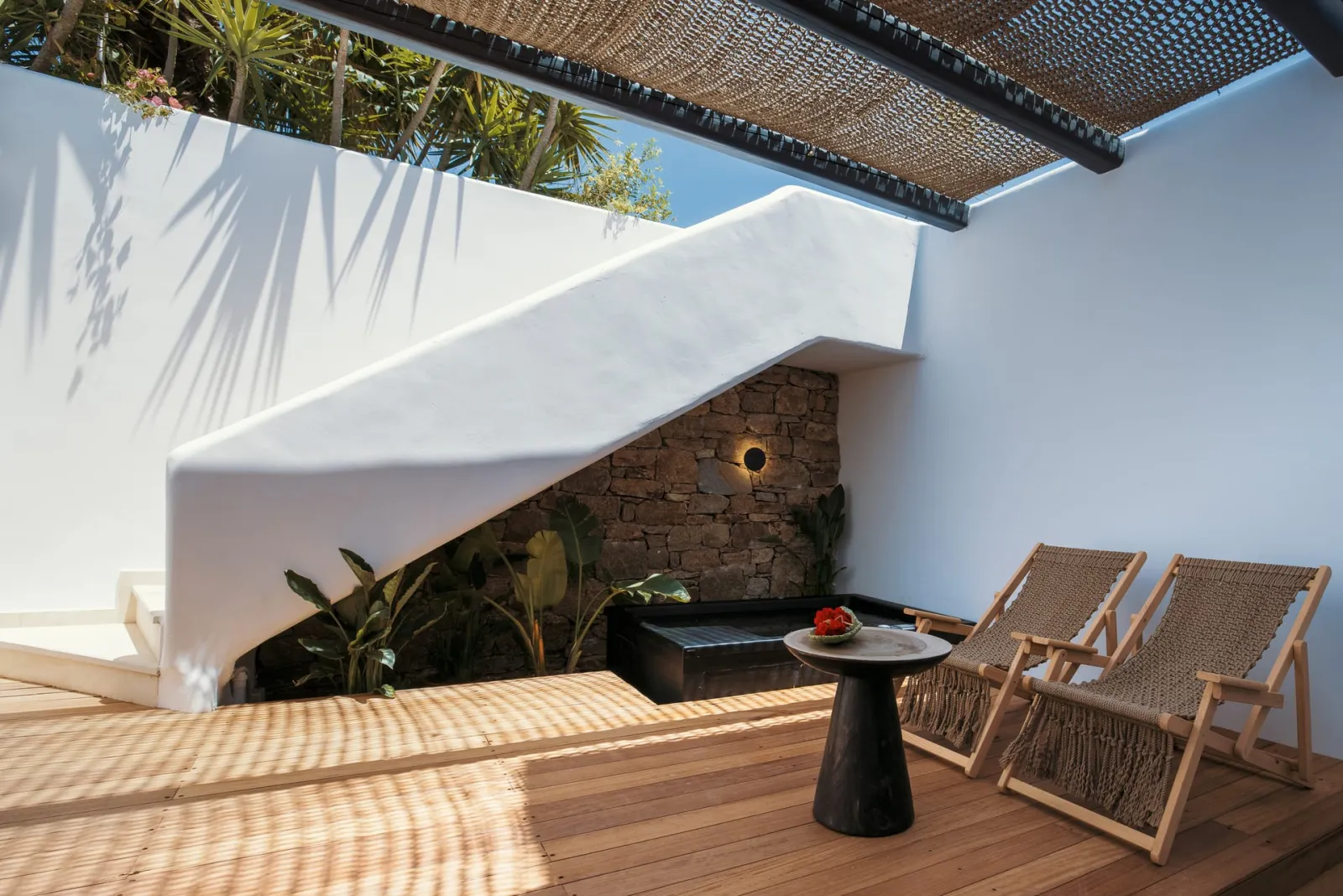 Superior Double with Outdoor Jetted Tub &amp; Surrounding View