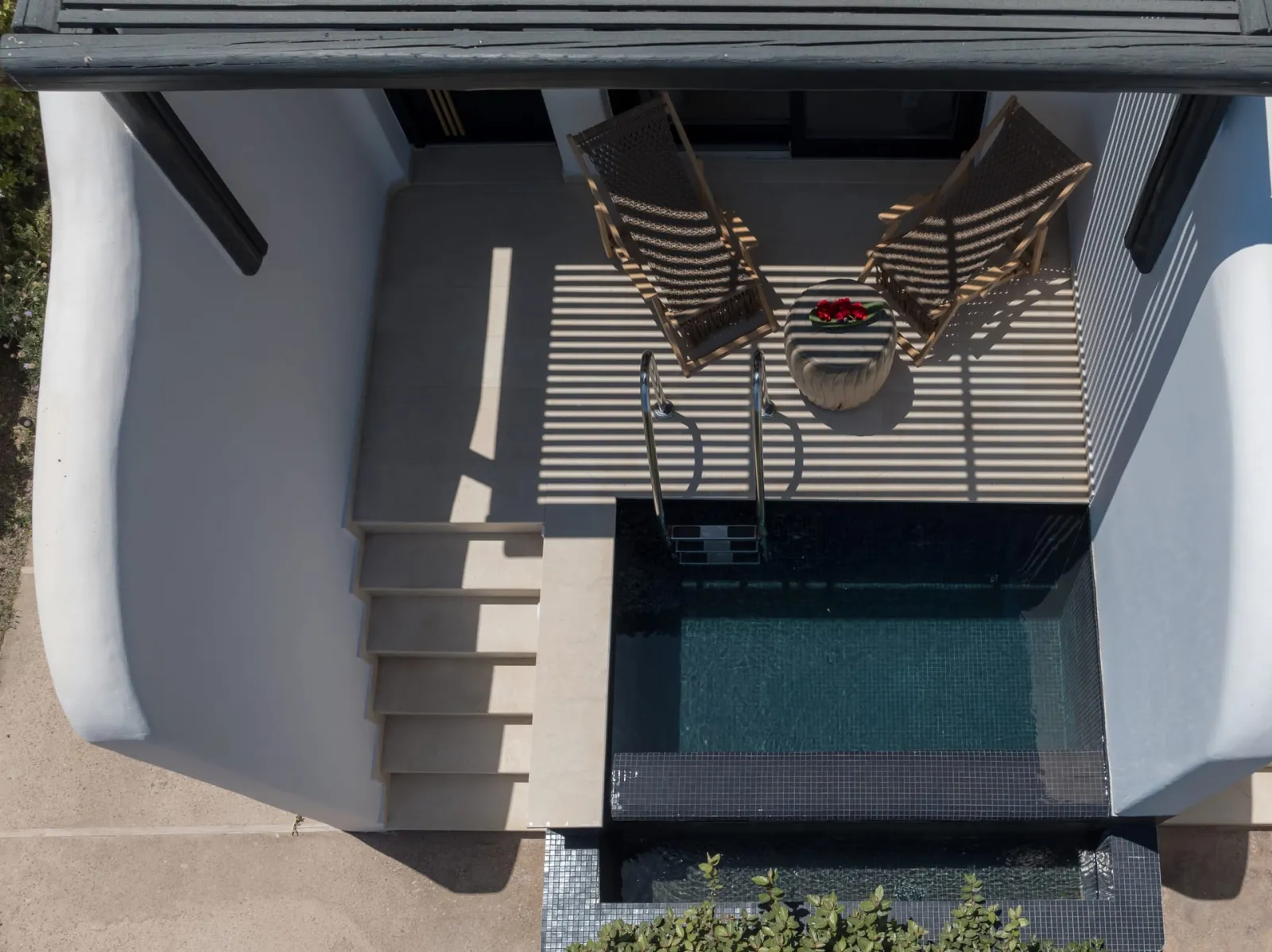 Superior Maisonette Private Plunge Pool & Surrounding View