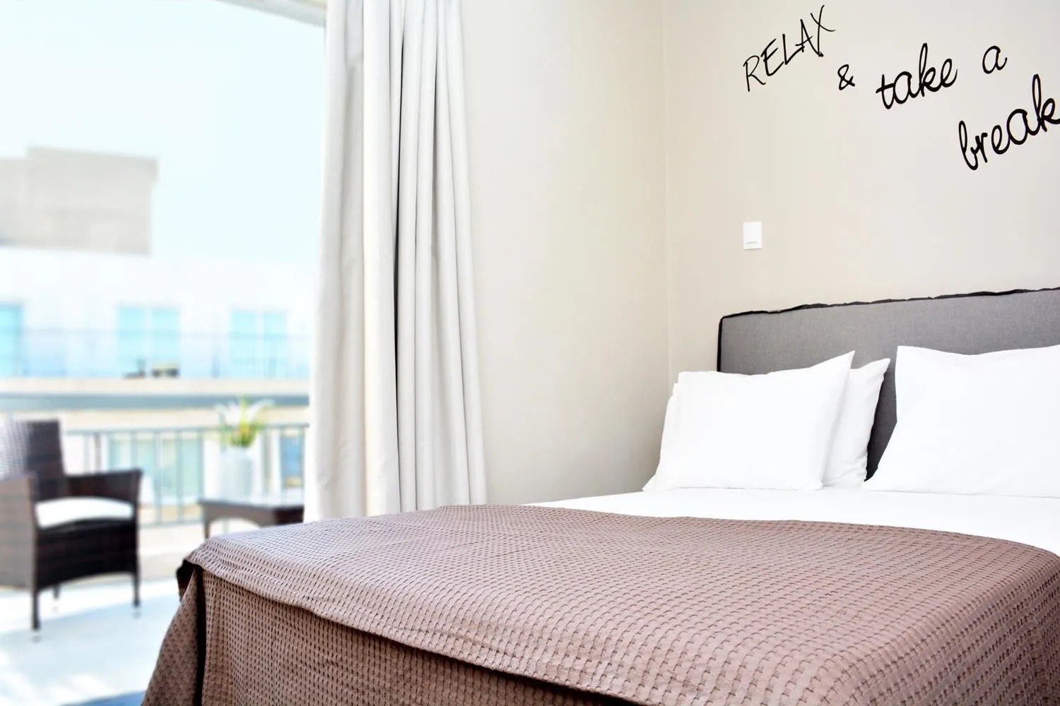 Cozy Double Room with private balcony