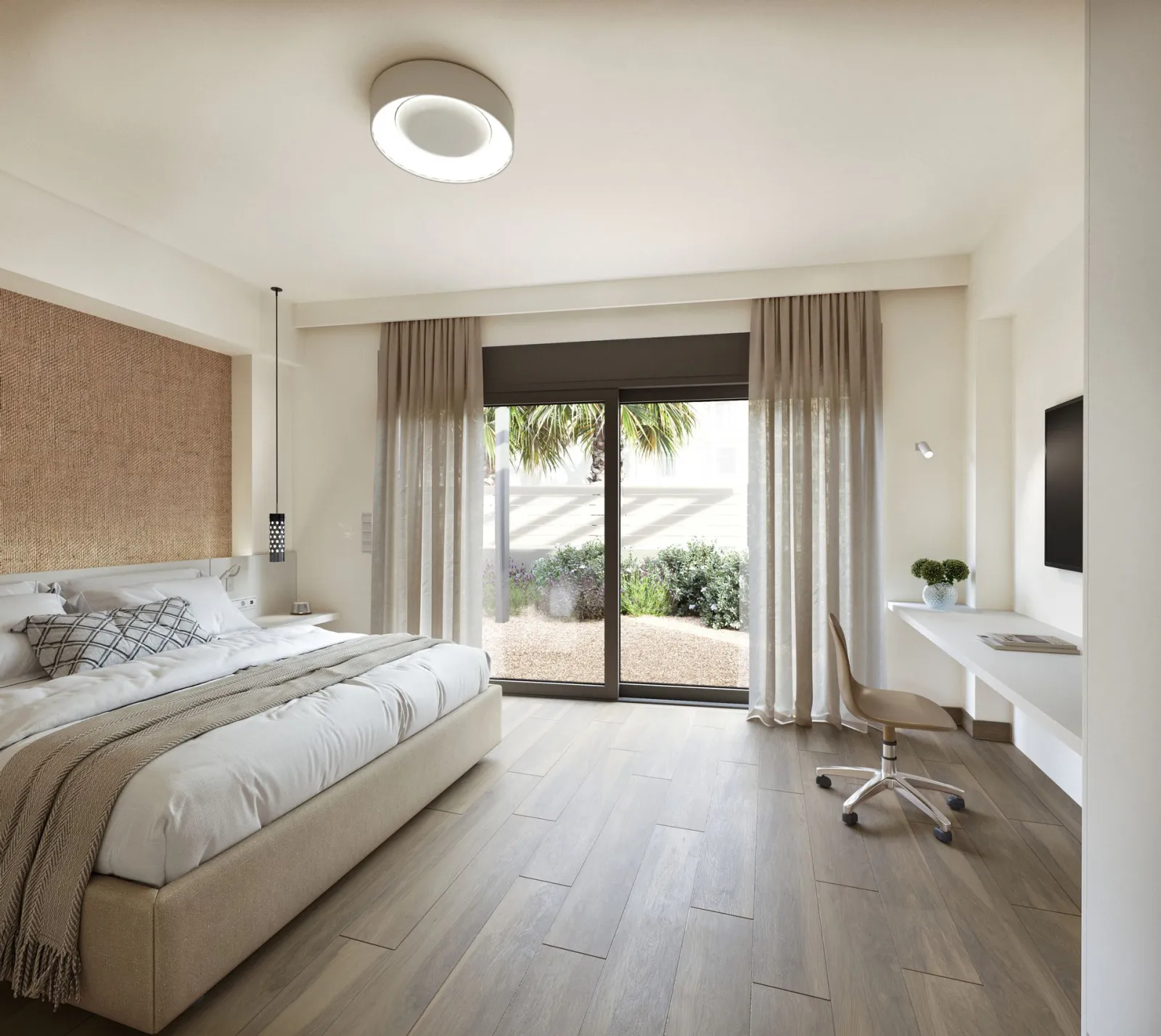 One Bedroom Apartment with Private Garden