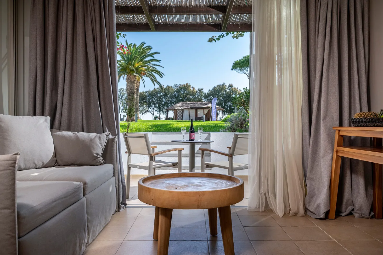 Resort Room Sliding Doors Garden view | Resort Area