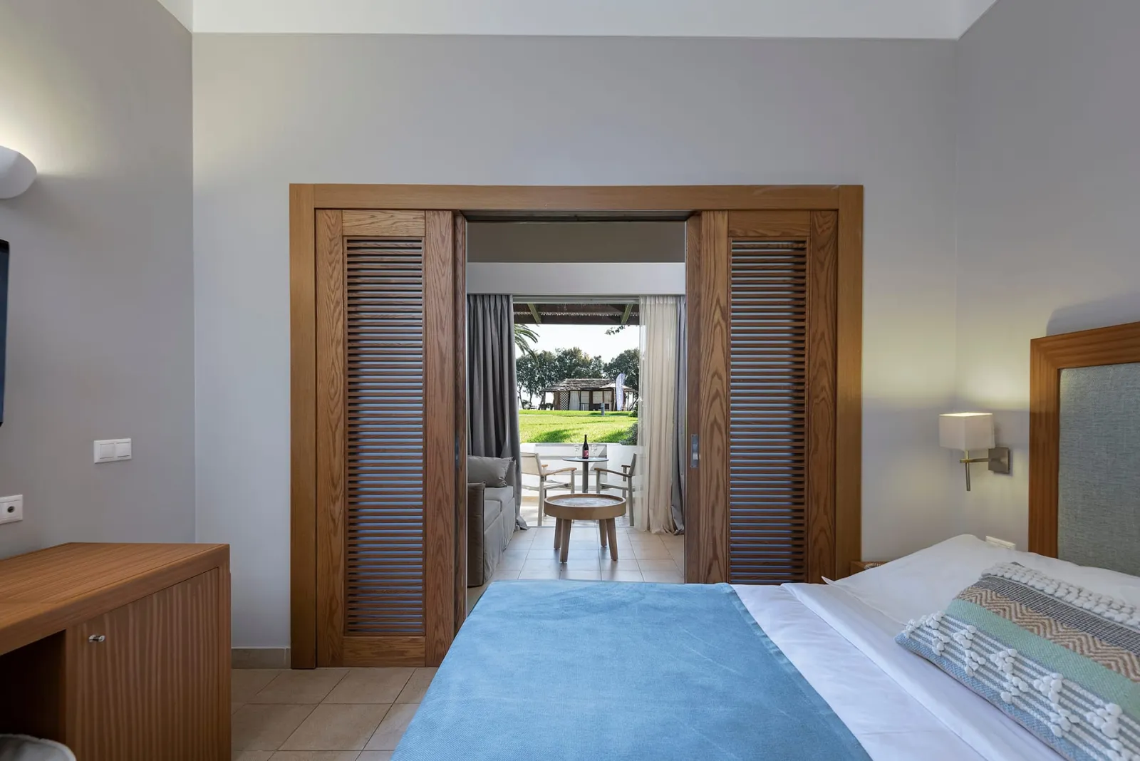Resort Room Sliding Doors Limited Sea View | Resort Area