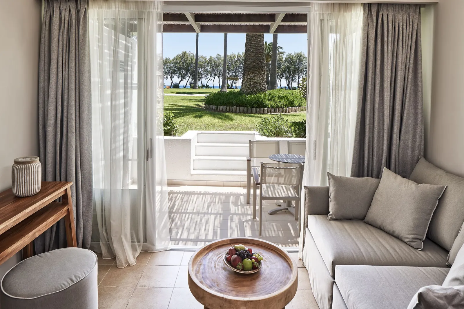 Resort Room Sliding Doors Limited Sea View | Resort Area