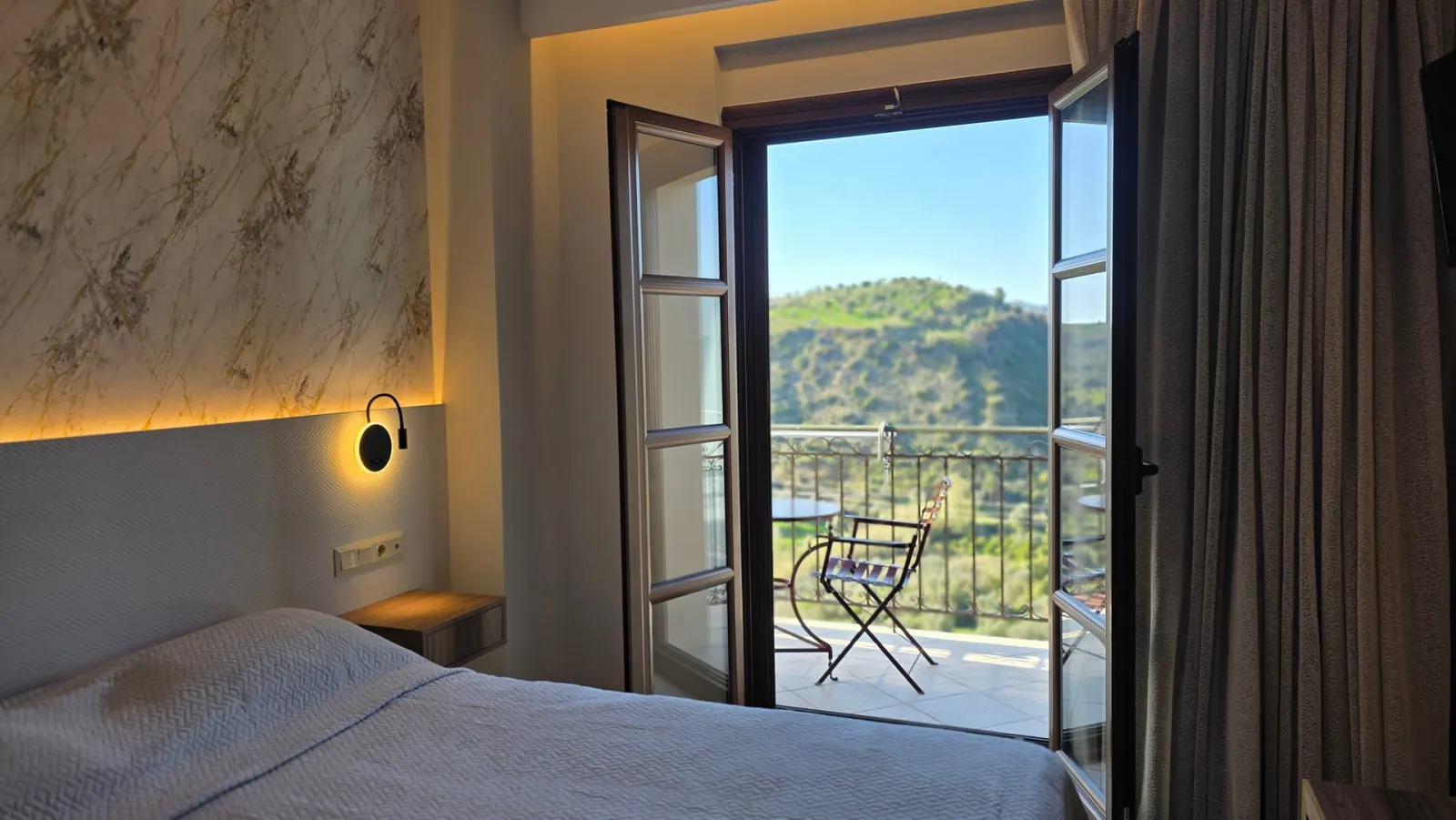 Double Mountain View Room with Balcony