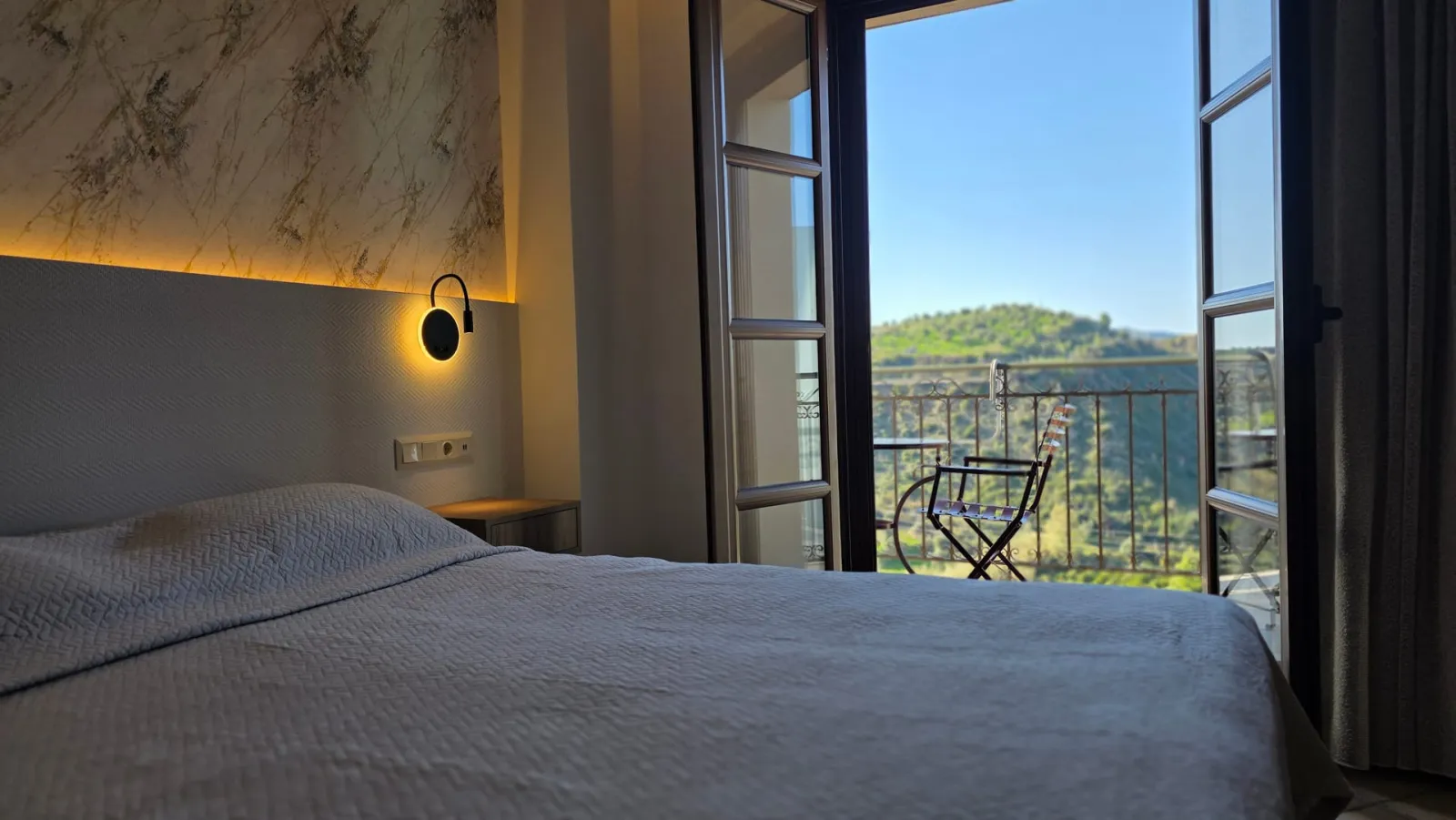 Double Mountain View Room with Balcony