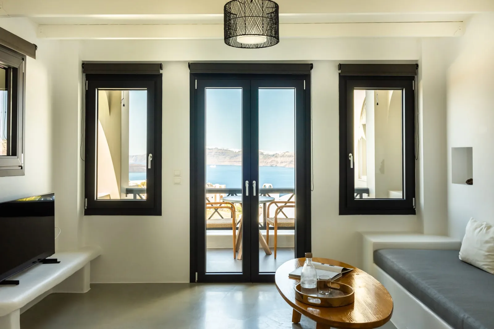 Superior Suite with Private Heated Plunge Pool and Caldera View
